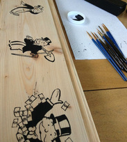 Using Graphite Paper to transfer Images onto Wood - SpiceRain