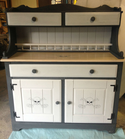 Painted Buffet / Hutch